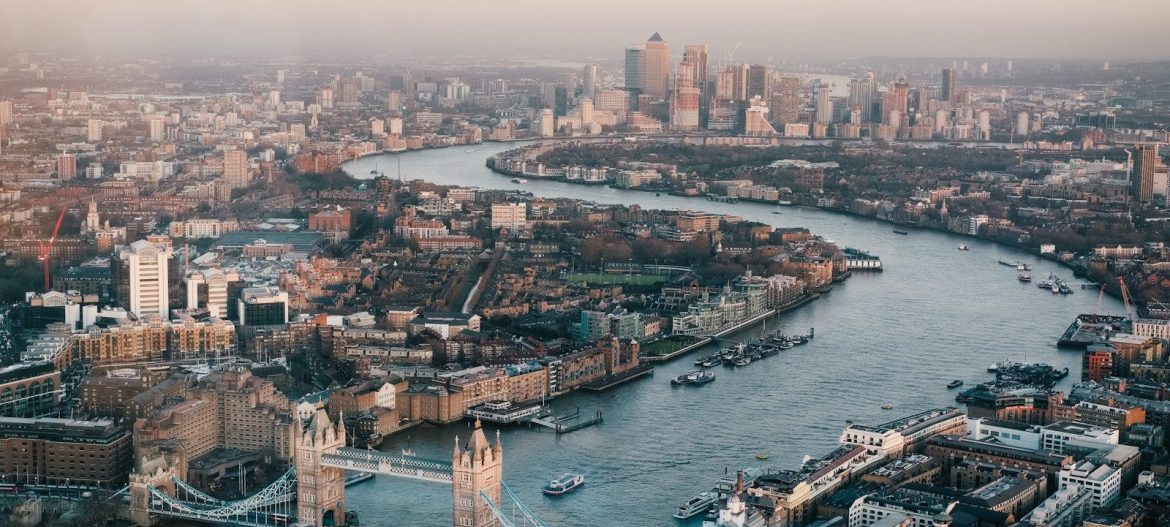 aerial photography of London skyline during daytime