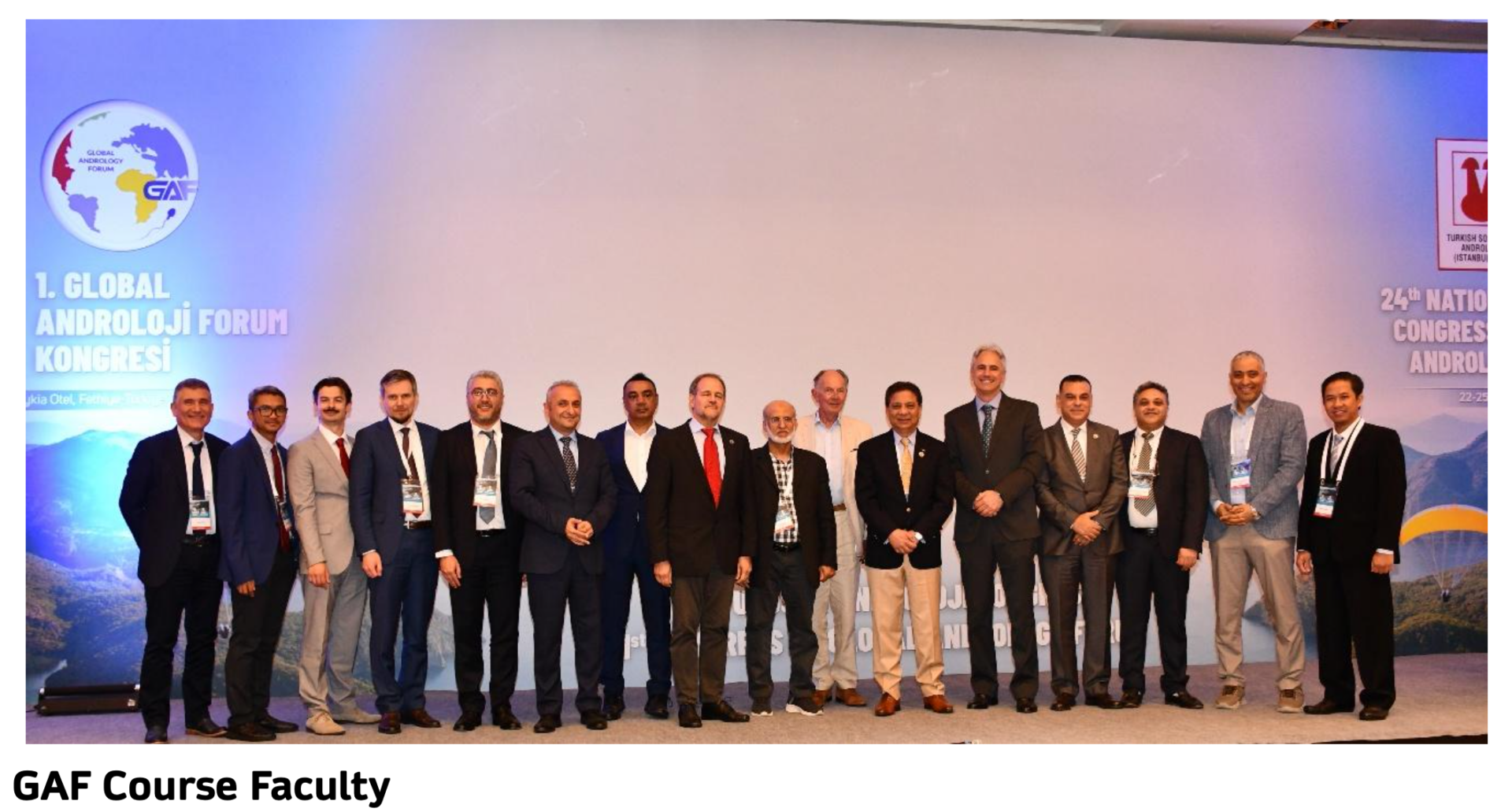Highlights of the 1st Global Andrology Forum Congress in Fethiye ...